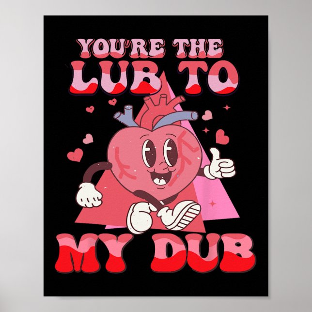 Poster Vous êtes La Lube À Mon Dub Infirmière Cvicu Valen (Devant)