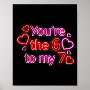 Poster Vous êtes le 6 pour mon 7 drôle de la Saint-Valent