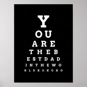 Poster Vous êtes le meilleur papa dans le diagramme