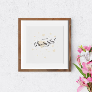 Poster Vous êtes ma belle folie.