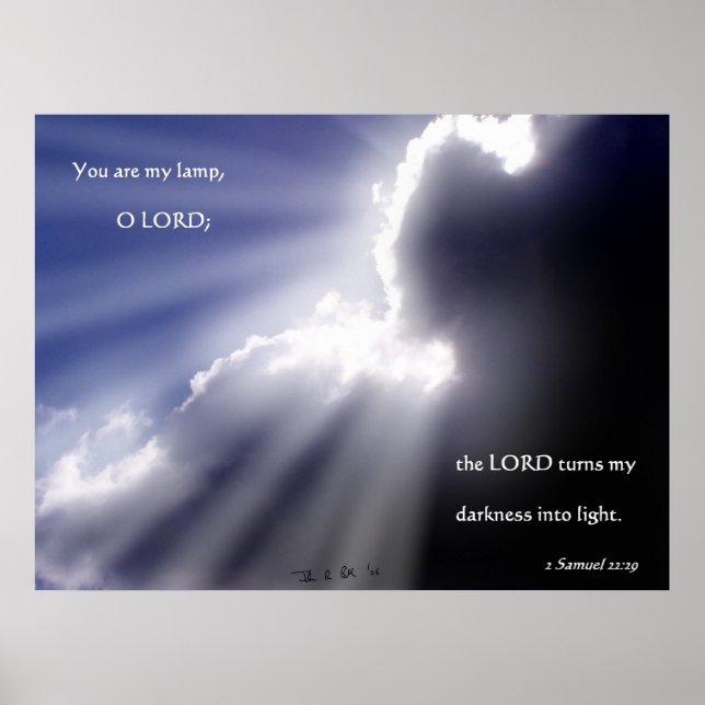 Poster Vous êtes ma lampe (Devant)