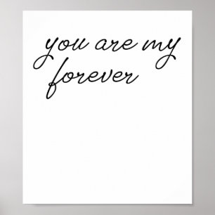 Poster Vous êtes mon Forever