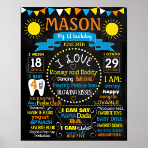 Poster Vous êtes mon panneau de signalisation de fête d'a