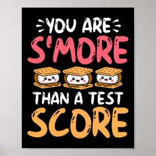 Poster Vous êtes plus qu'un score de test - Jour de test