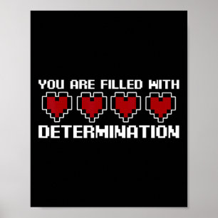 Poster Vous êtes rempli de détermination -