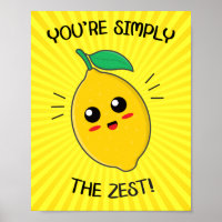 Vous êtes simplement le jeu alimentaire Zest
