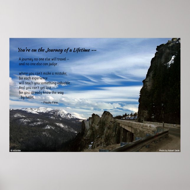 Poster Vous êtes sur le Voyage de vie...Poster (Devant)