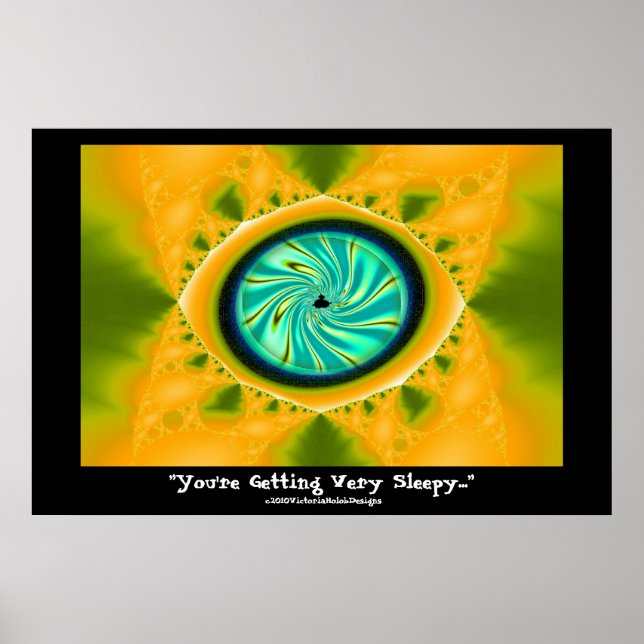 Poster "Vous êtes très endormis..." (Devant)