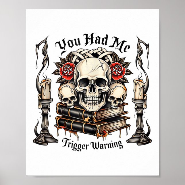 Poster Vous M'Avez Eu À Trigger Warning, Bad Book Club, R (Devant)