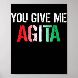 Poster Vous Me Donnez Agita Costume Italien Dire Italie