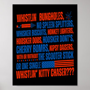 Poster Vous n'avez pas de Bungholes qui sifflent Funny 4t