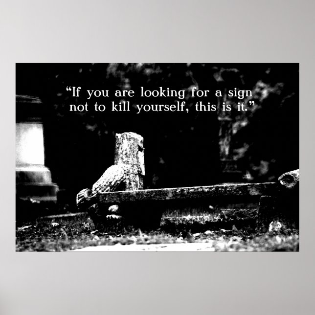 Poster Vous n'êtes pas l'unique/support (Devant)