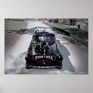 Poster Vous N'Êtes Pas Oublié 1955 POW-MIA Chevy