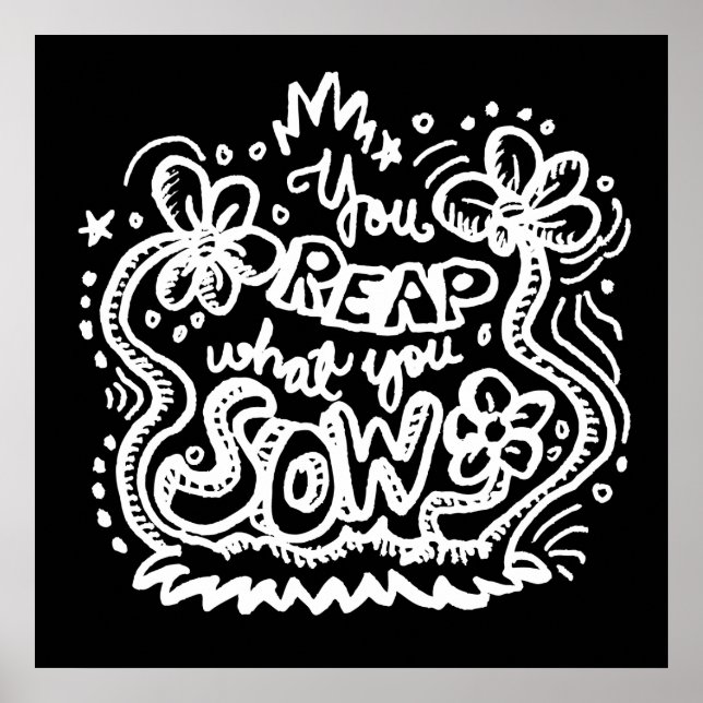 Poster Vous Passez Ce Que Vous Semez 2 (Devant)