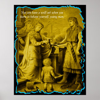 Poster Vous pouvez avoir un petit loup...