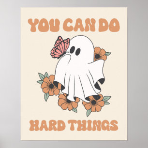 Poster Vous Pouvez Faire Des Choses Dures Motivationnel G
