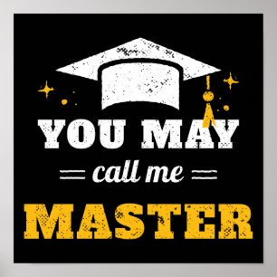 Poster Vous Pouvez M'Appeler Master II