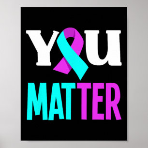 Poster Vous Problème Soutien Prévention du Suicide Sensib