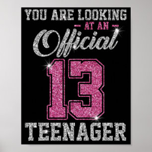 Poster Vous Recherchez Un Officiel 13 Adolescent