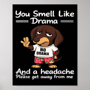 Poster Vous Sentez Du Drame Et Un Mal De Tête S'Il Vous P