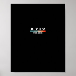 Poster Voyage à Kiev en Ukraine