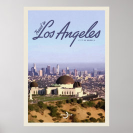 Poster Voyage à Los Angeles