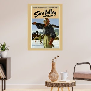 Poster Voyage à Sun Valley, Idaho
