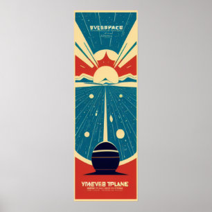 Poster Voyage aux étoiles