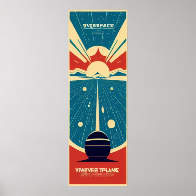 Poster Voyage aux étoiles (Devant)