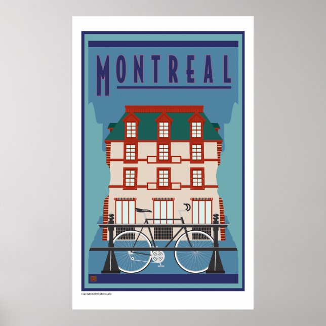 Poster VOYAGE Canada-Montréal (Devant)