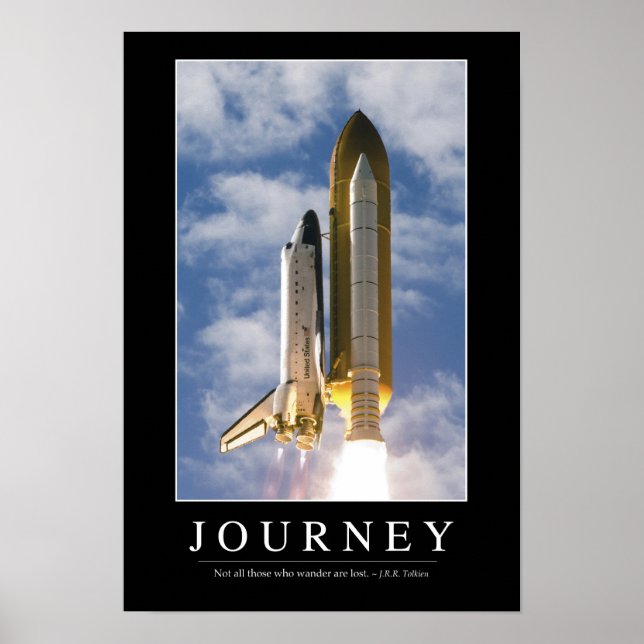 Poster Voyage : Citation 1 inspirante (Devant)