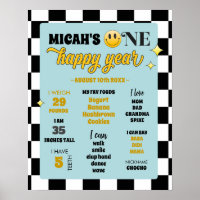 Voyage d'anniversaire Retro One Happy Dude First B