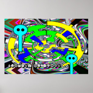 Poster Voyage dans l'espace