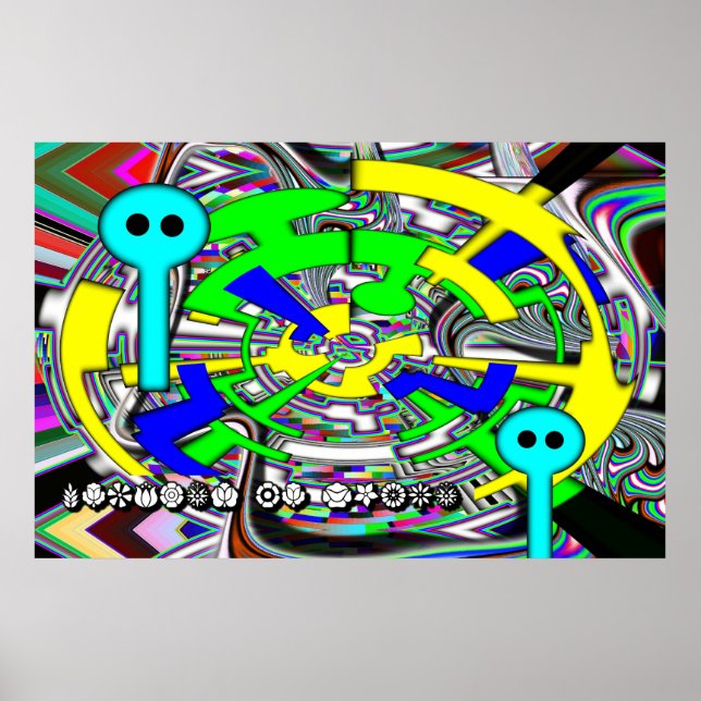 Poster Voyage dans l'espace (Devant)