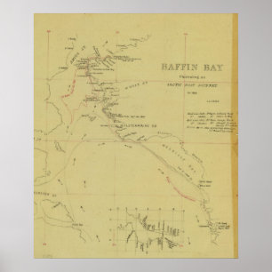 Poster Voyage de baie de Baffin