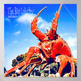 Poster Voyage de Big Lobster en Australie du Sud