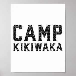 Poster Voyage de camping de retrouvailles au camp d'été C