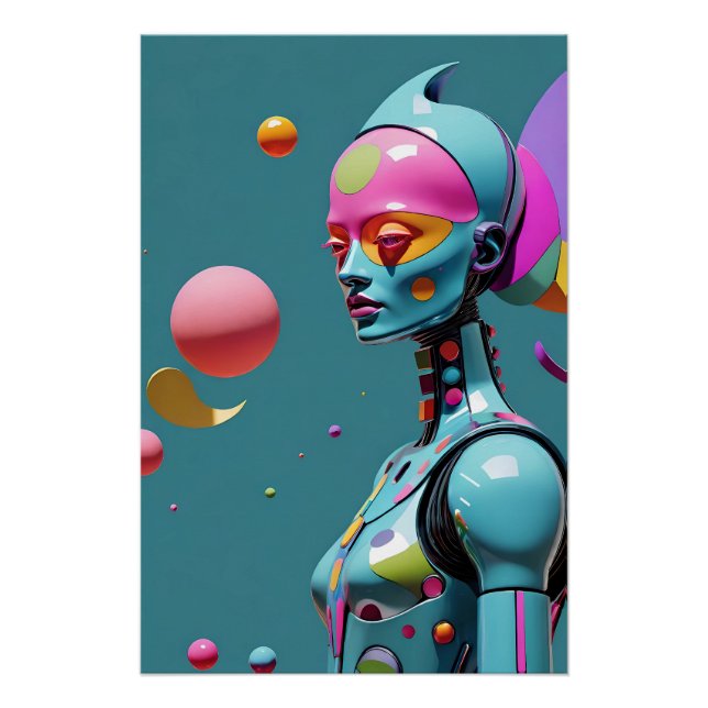 Poster Voyage de l'esprit dans un Flicker de Fluorescent (Devant)