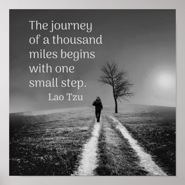 Poster Voyage de mille milles — (Devant)