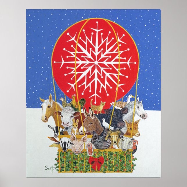Poster Voyage de Noël (Devant)