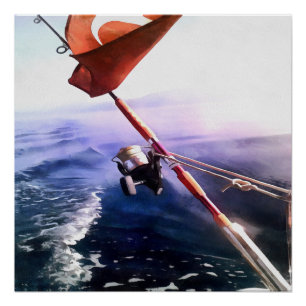Poster Voyage de pêche en Turquie