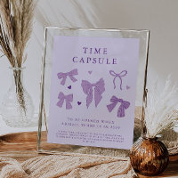 Voyage de temps Capsule Violet Coquette Bow Annive