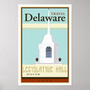 Poster Voyage Delaware