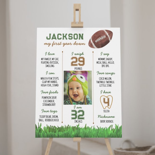 Poster VOYAGE DU PREMIER ANNIVERSAIRE DE JEUX DE Football (Créateur téléchargé)