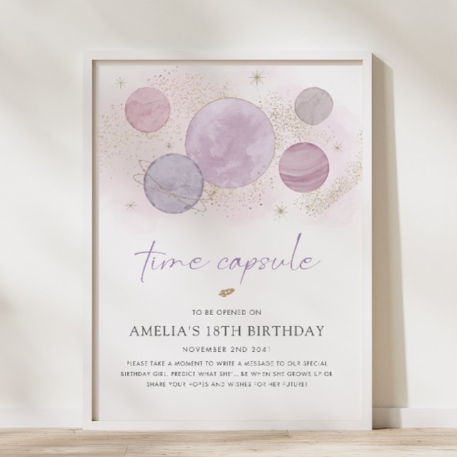 Poster Voyage en premier autour du panneau de la capsule  (Créateur téléchargé)