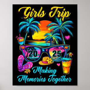 Poster Voyage entre filles 2025 Création de souvenirs de