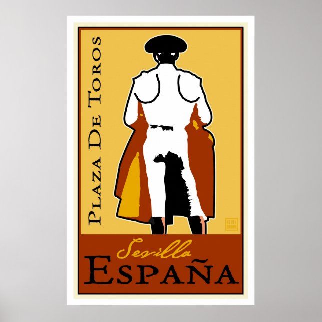 Poster Voyage Espagne (Devant)