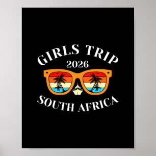 Poster Voyage Filles 2026 Afrique du Sud Spring Break 202