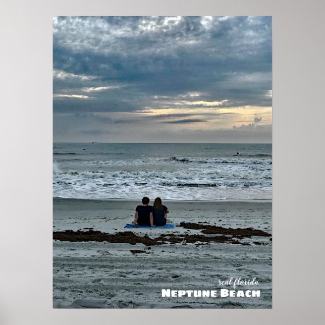Poster Voyage | Floride - Neptune Beach Sunrise (Devant)