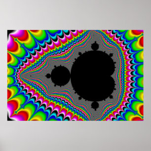 Poster Voyage - fractale